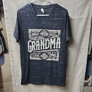 Womens Grandma Short Sleeve Tee Size S
